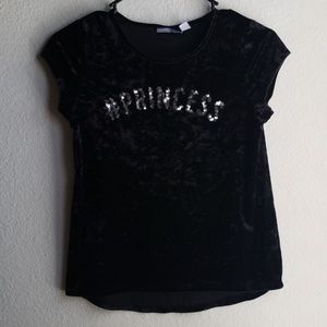 Velvet black shirt